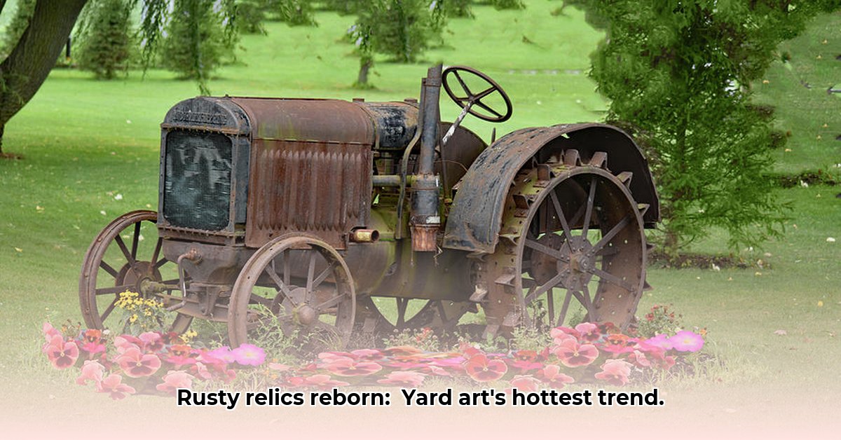 old-tractor-yard-art